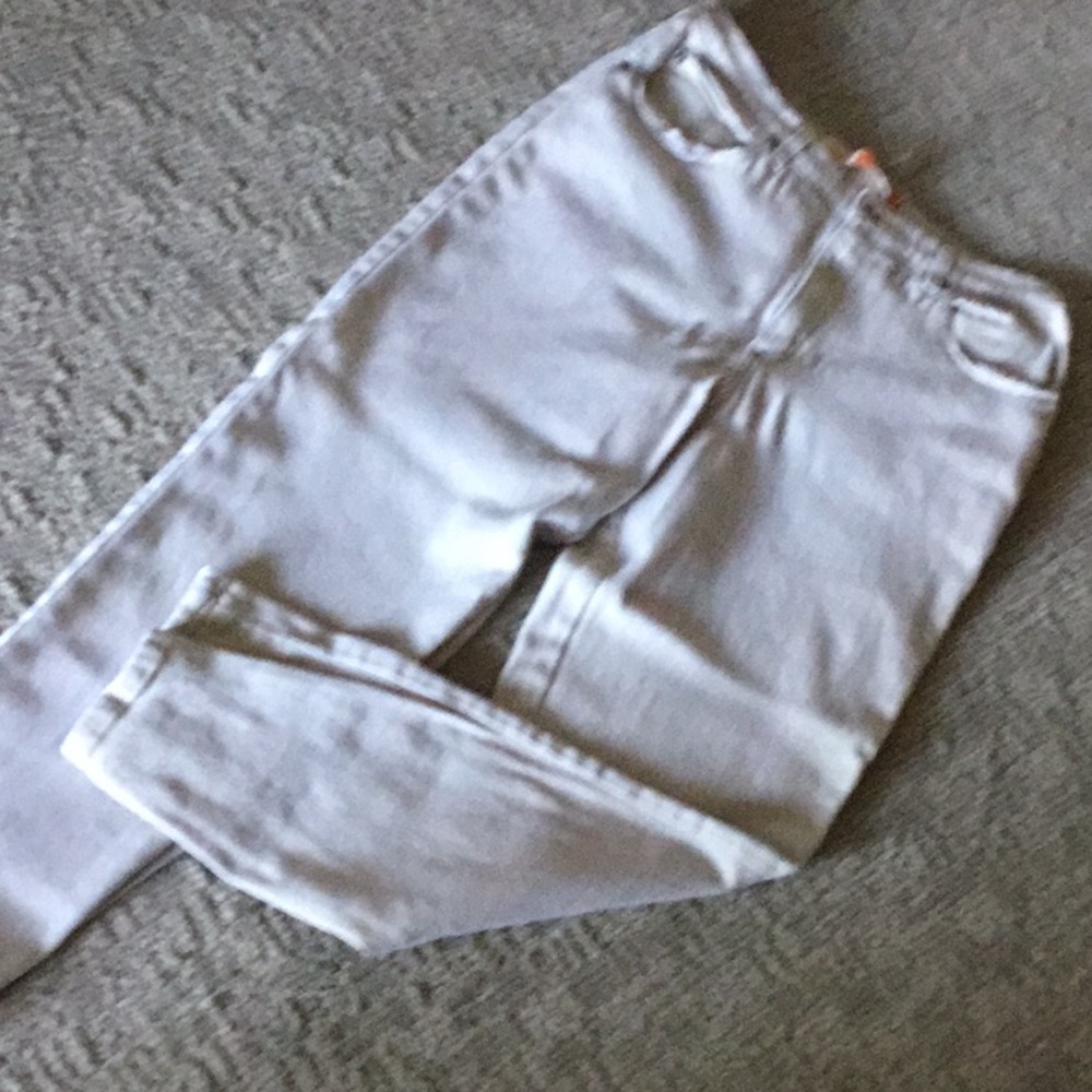 Faded Glory Cream colored Jeans Size 16